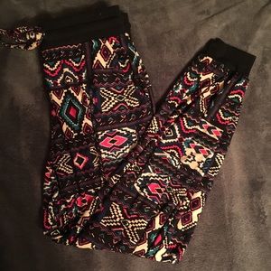 Super soft aztec joggers